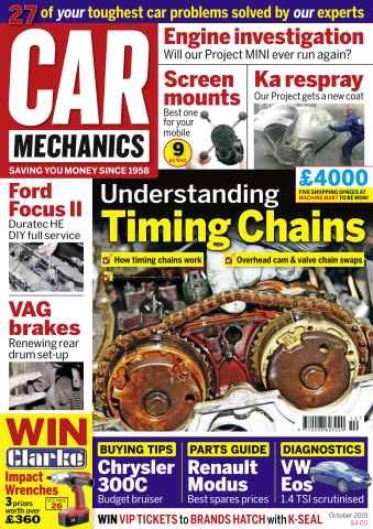 Car Mechanics issue October 2015