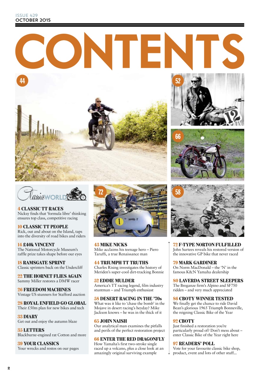 Classic Bike Preview Pages