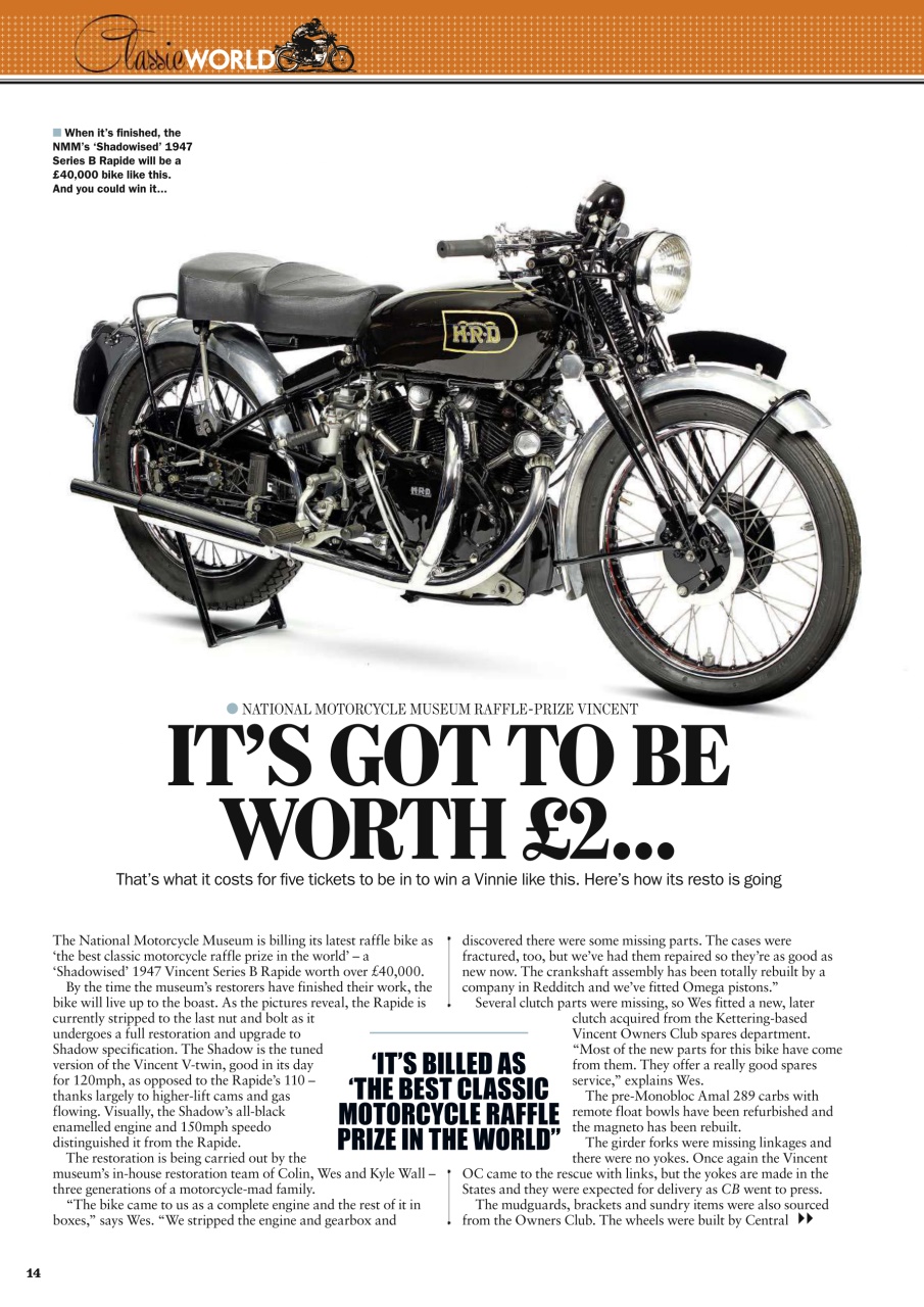 Classic Bike Preview Pages