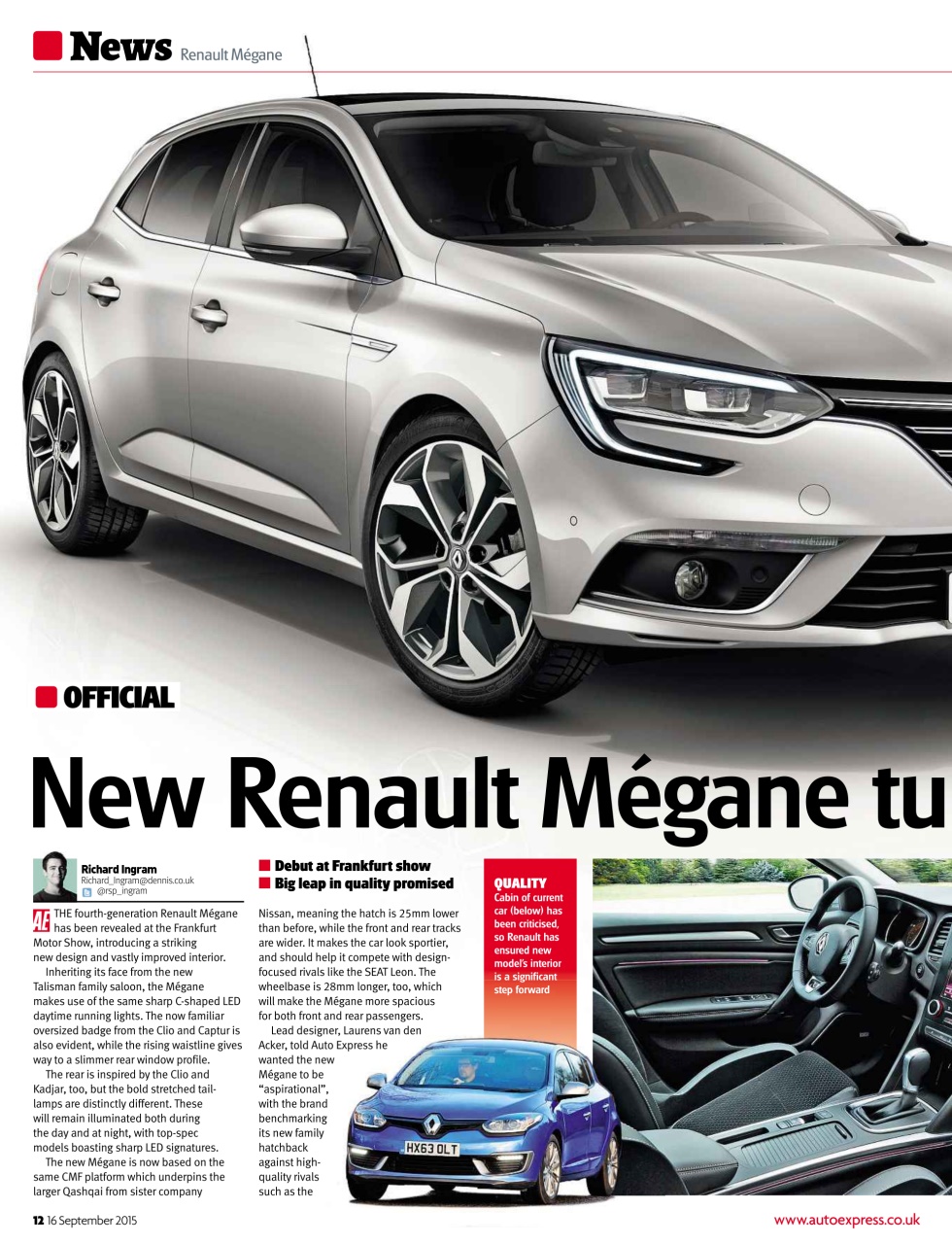 Auto Express Preview Pages