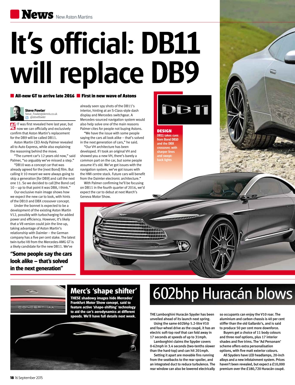 Auto Express Preview Pages