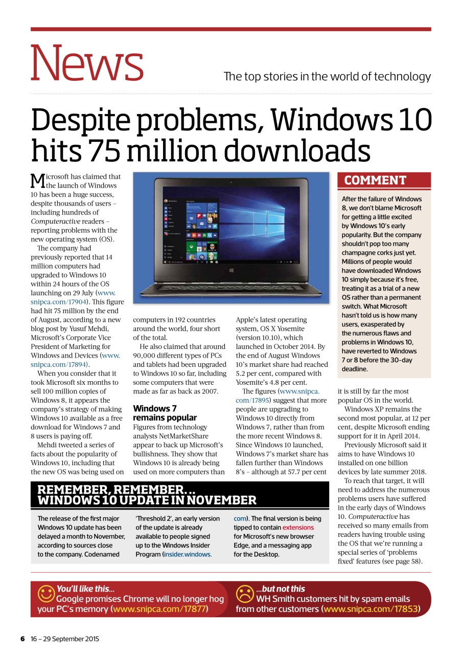 Computer Active Preview Pages