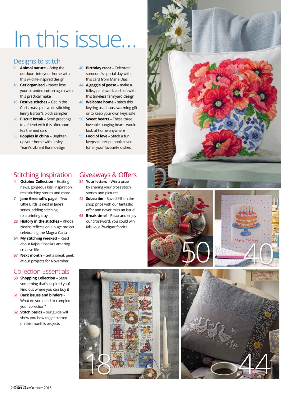 Cross Stitch Collection Preview Pages