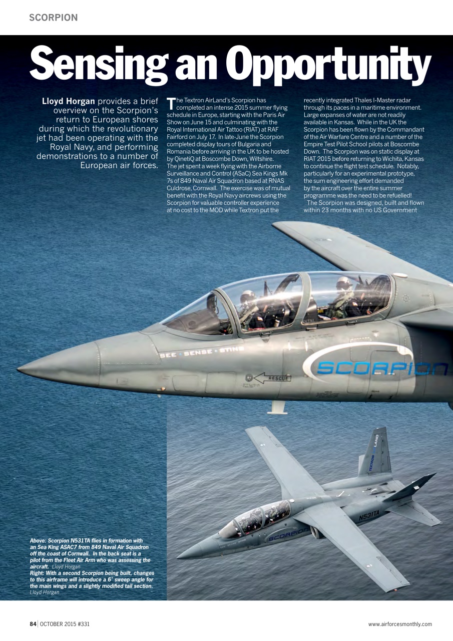 AirForces Monthly Preview Pages