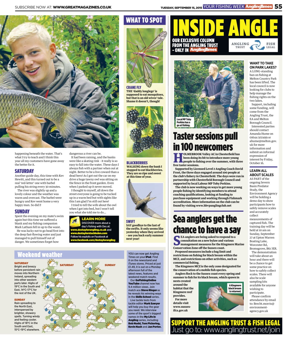 Angling Times Preview Pages