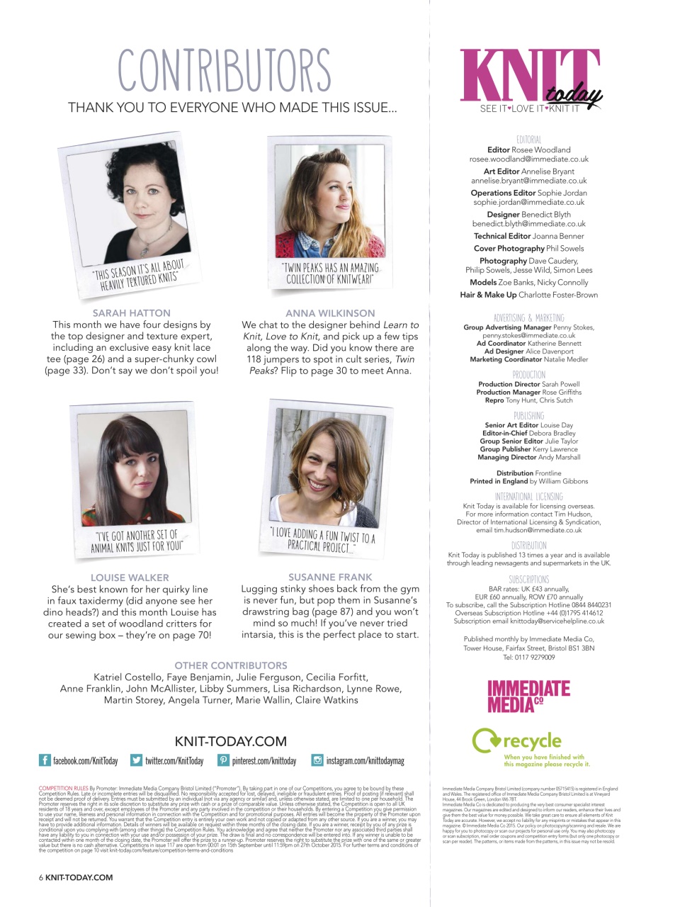 Knit Today Preview Pages