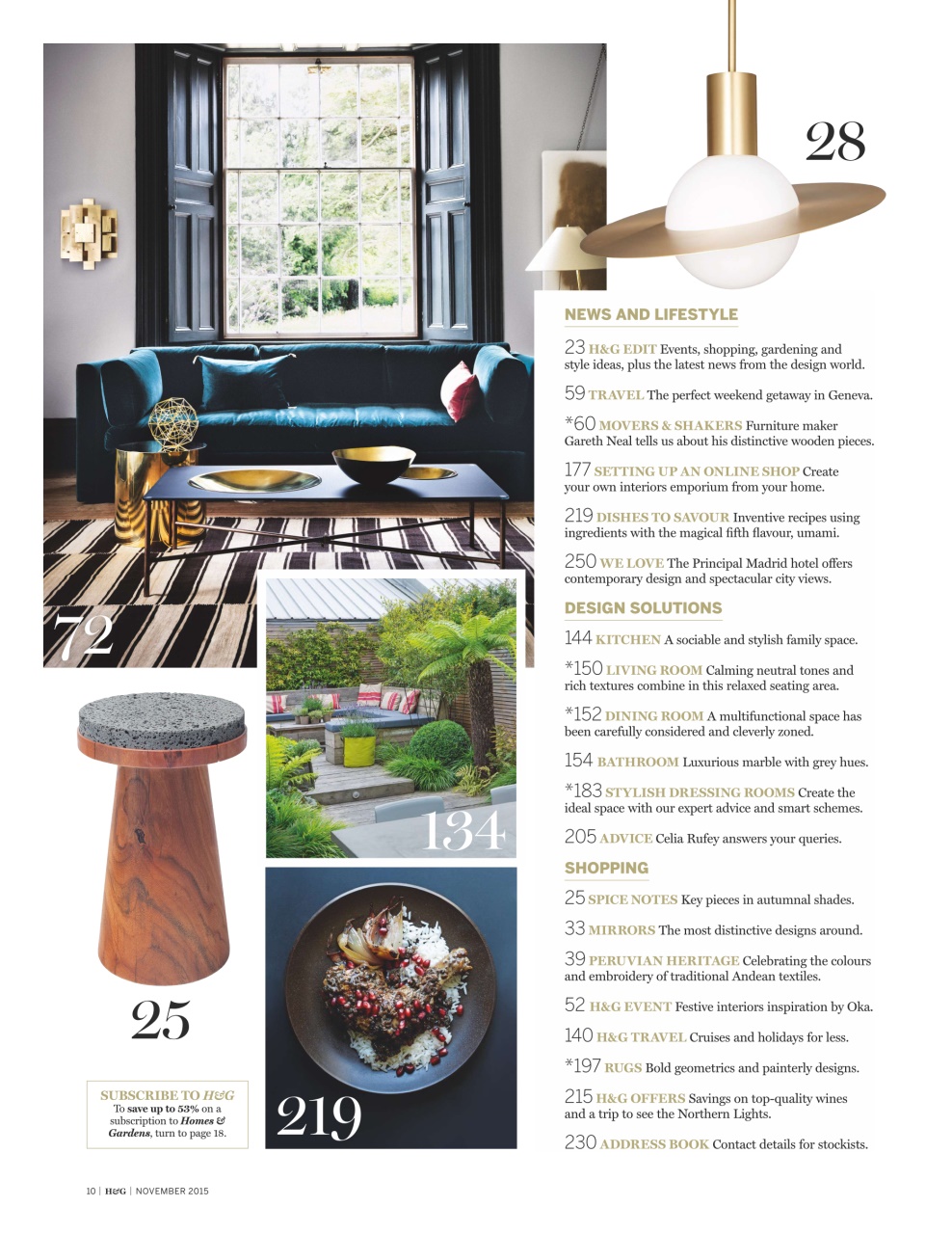 Homes & Gardens Preview Pages