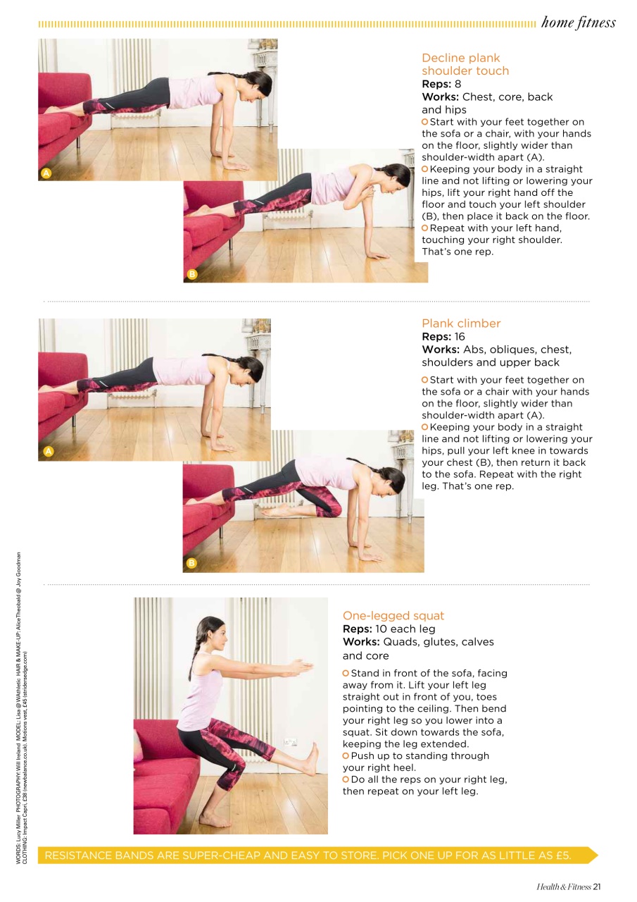 Women’s Fitness Preview Pages