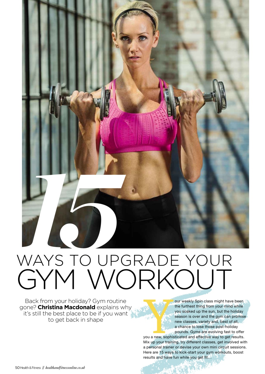 Women’s Fitness Preview Pages