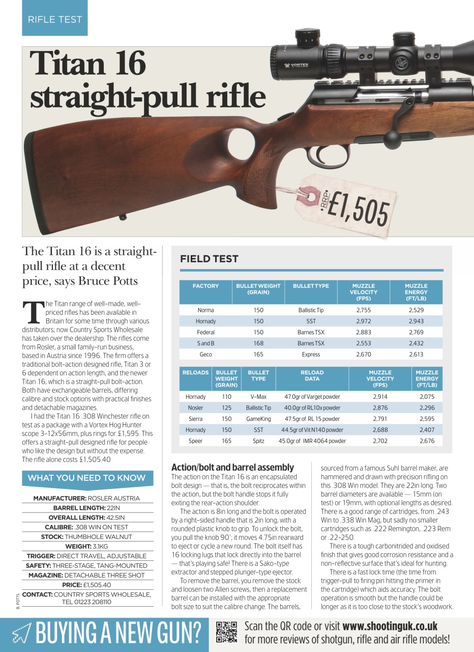 Shooting Times & Country Preview Pages