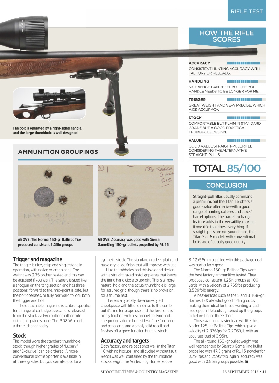 Shooting Times & Country Preview Pages