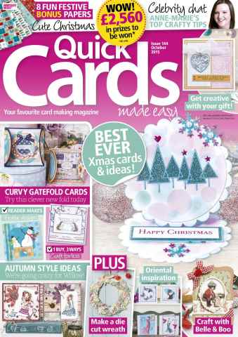 Quick Cards Made Easy issue October 2015
