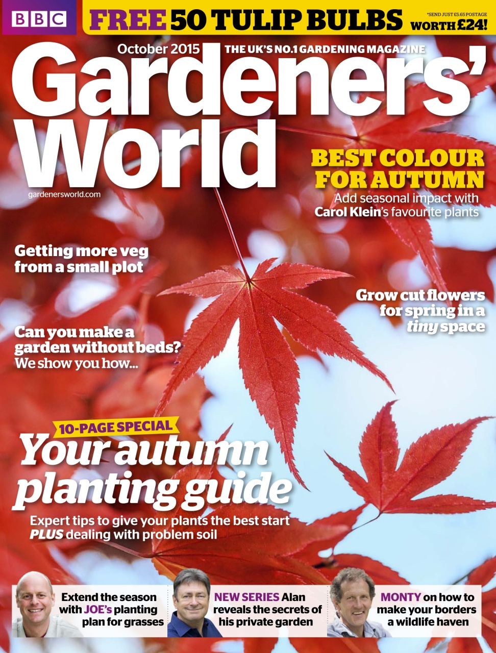 BBC Gardeners’ World Magazine Preview Pages