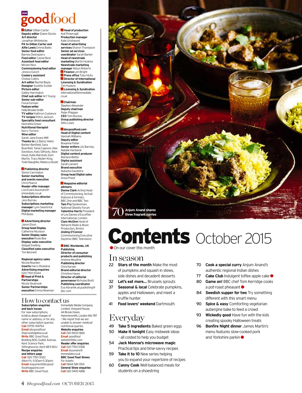 Good Food Magazine Preview Pages