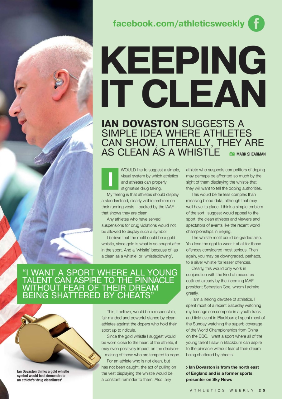 AW – Athletics Weekly Magazine Preview Pages