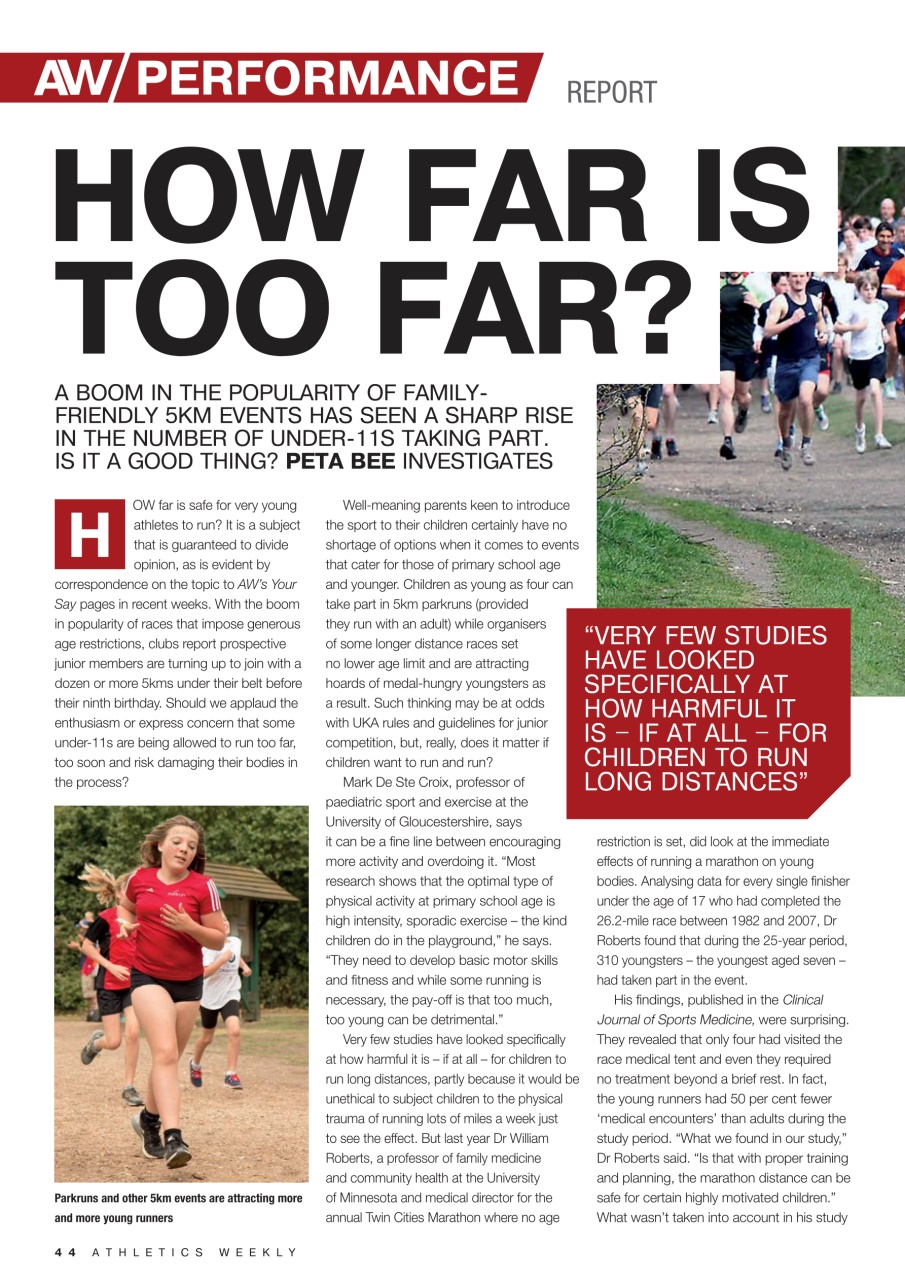 AW – Athletics Weekly Magazine Preview Pages
