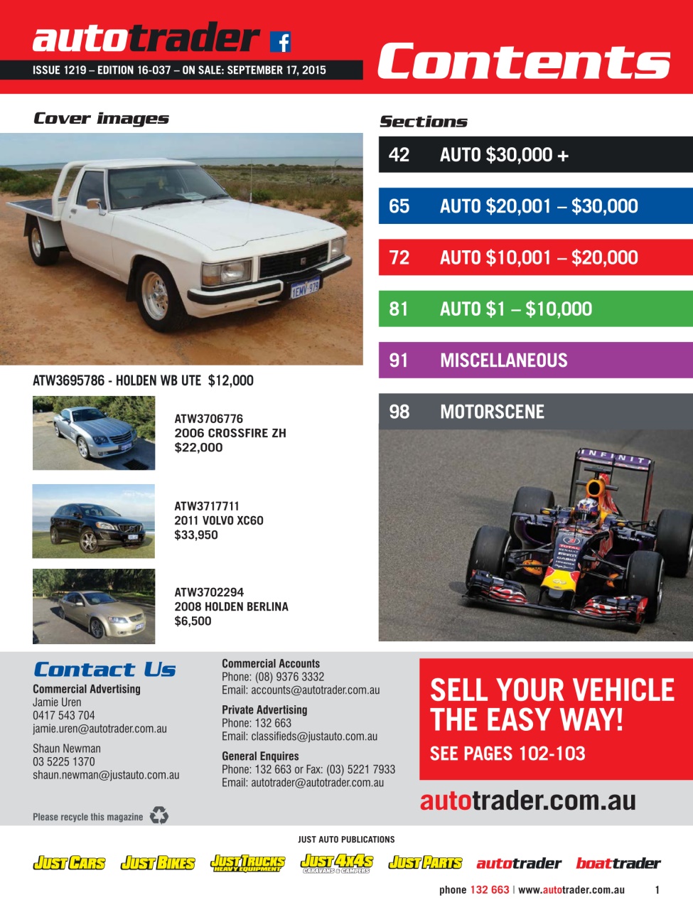 AutoTrader Preview Pages