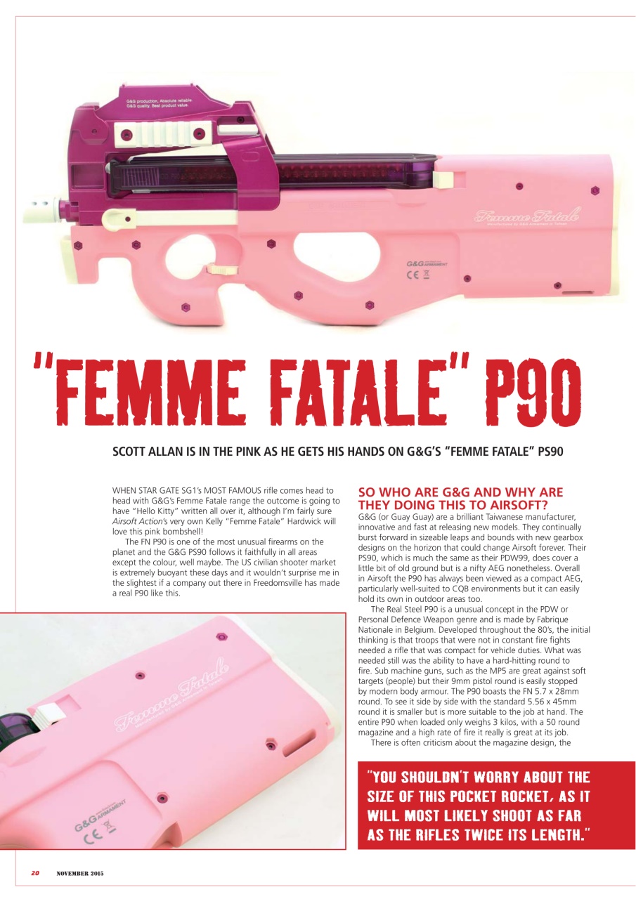 Airsoft Action Preview Pages