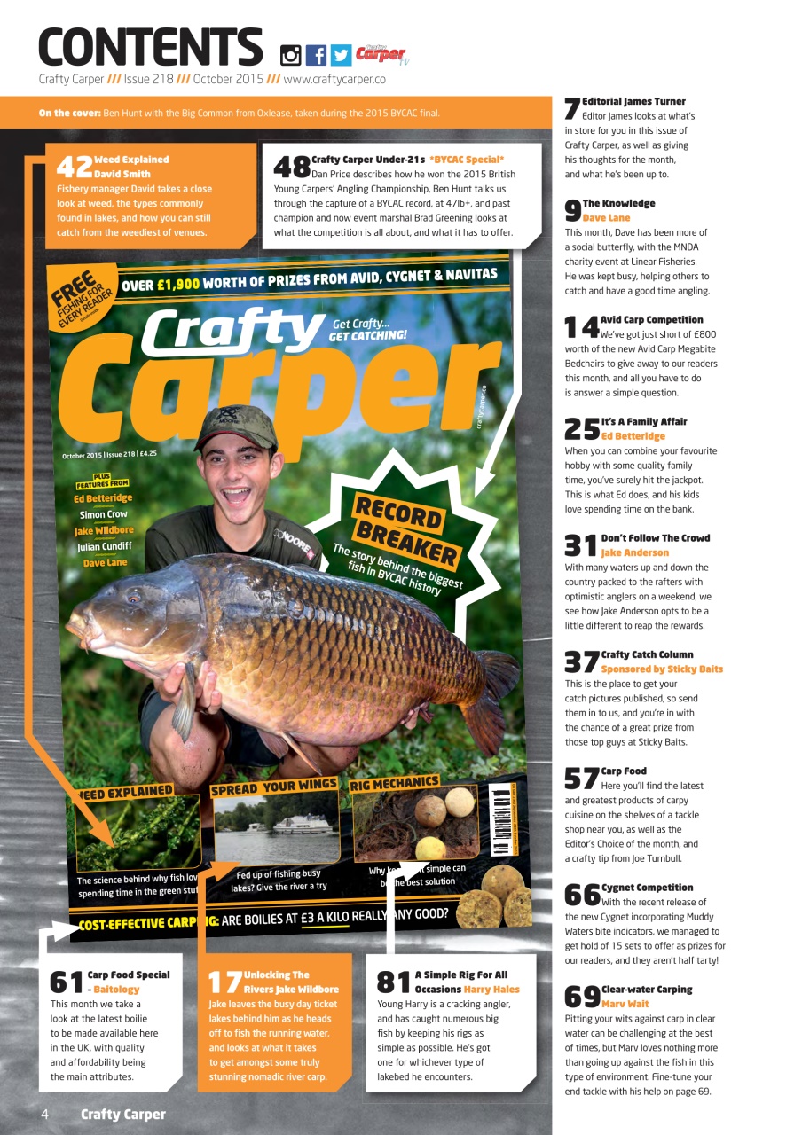 Crafty Carper Preview Pages