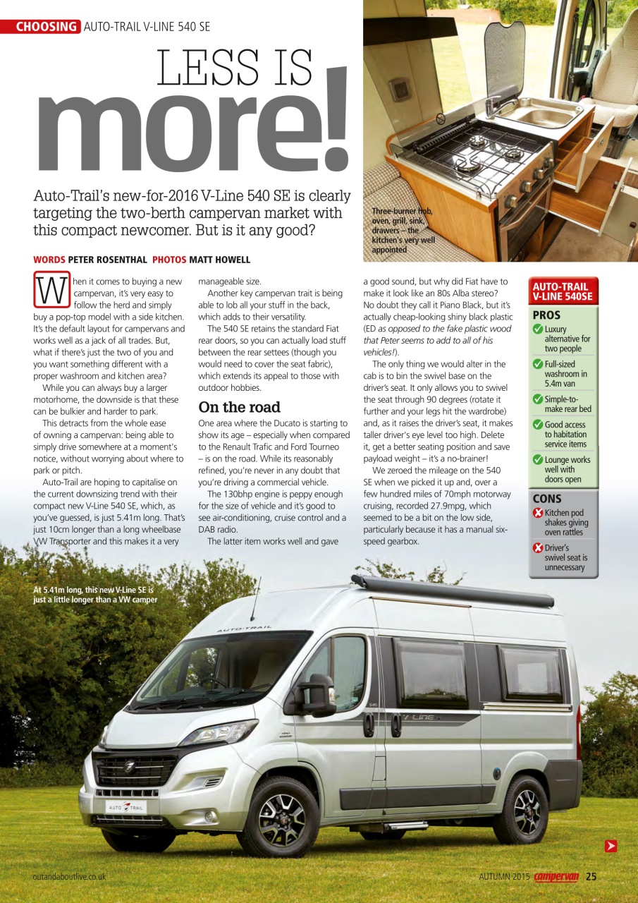 Campervan Preview Pages