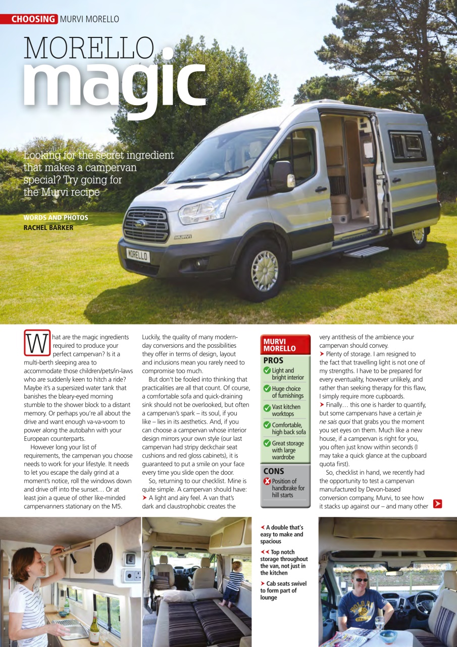 Campervan Preview Pages