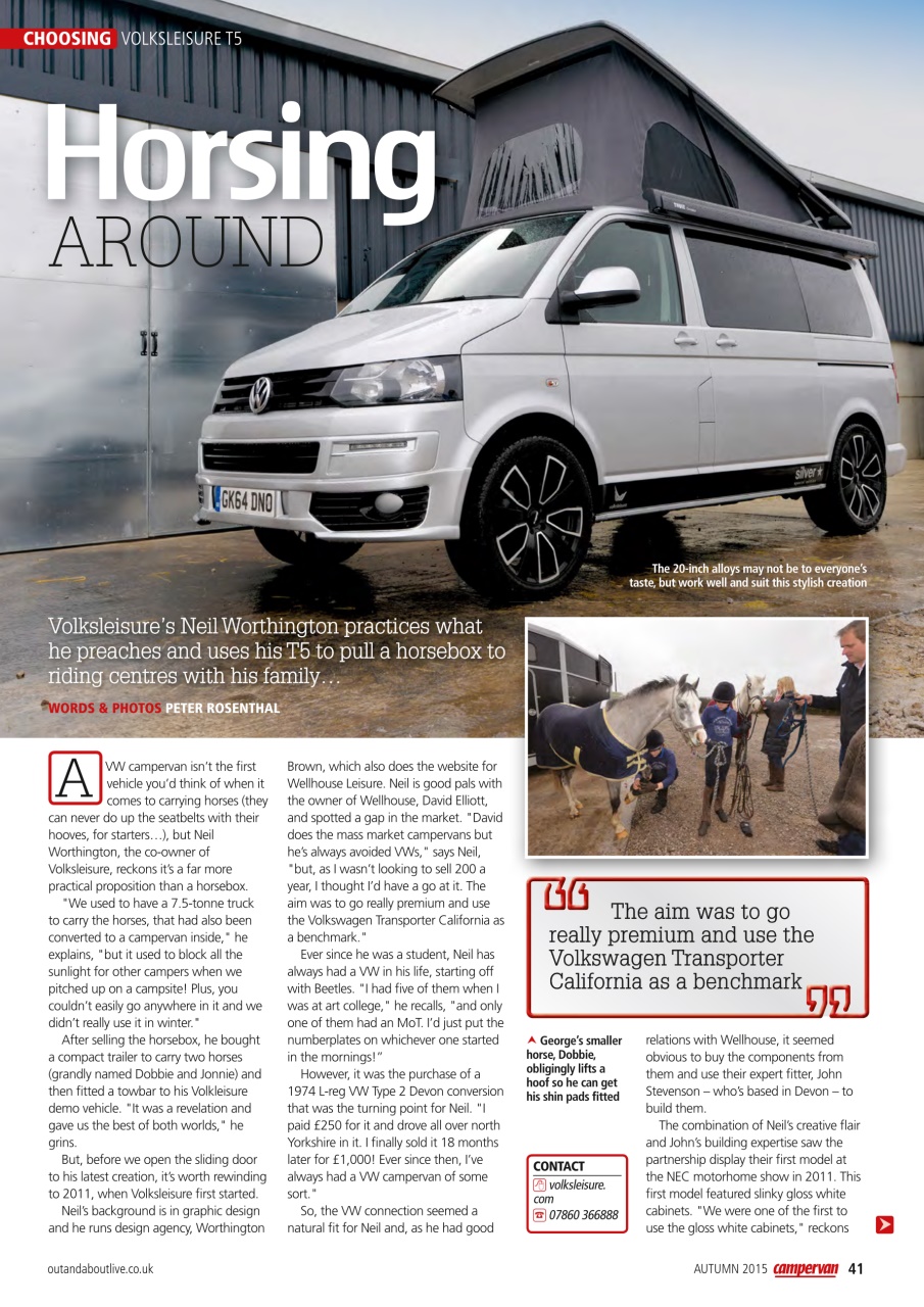 Campervan Preview Pages