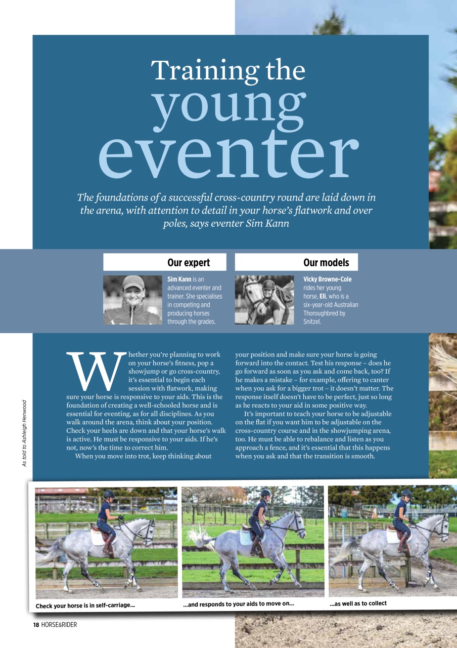 Horse&Rider Magazine - UK equestrian magazine for Horse and Rider Preview Pages