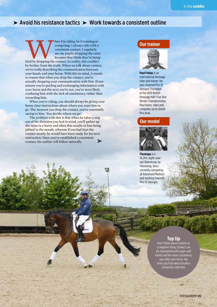 Horse&Rider Magazine - UK equestrian magazine for Horse and Rider Preview Pages