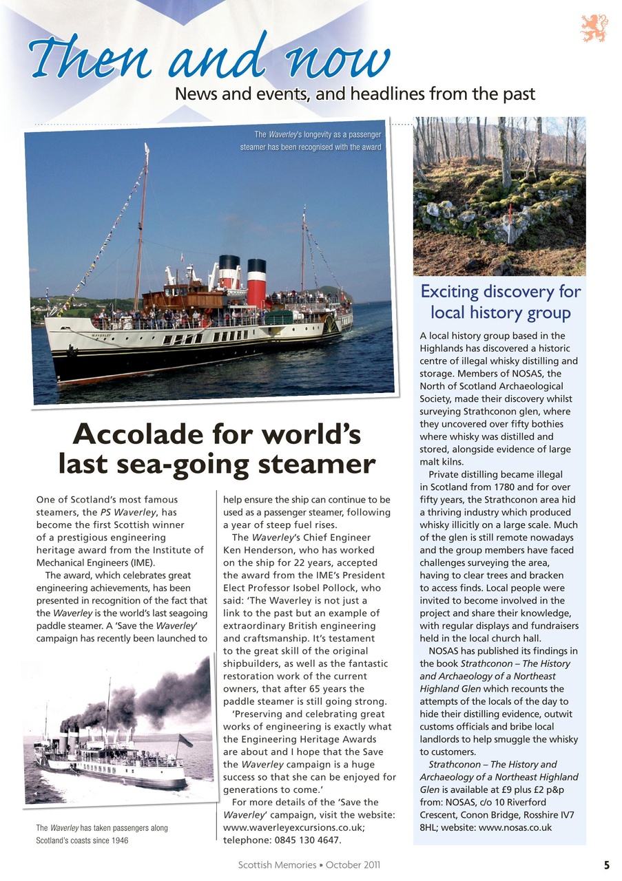 Scottish Memories Preview Pages