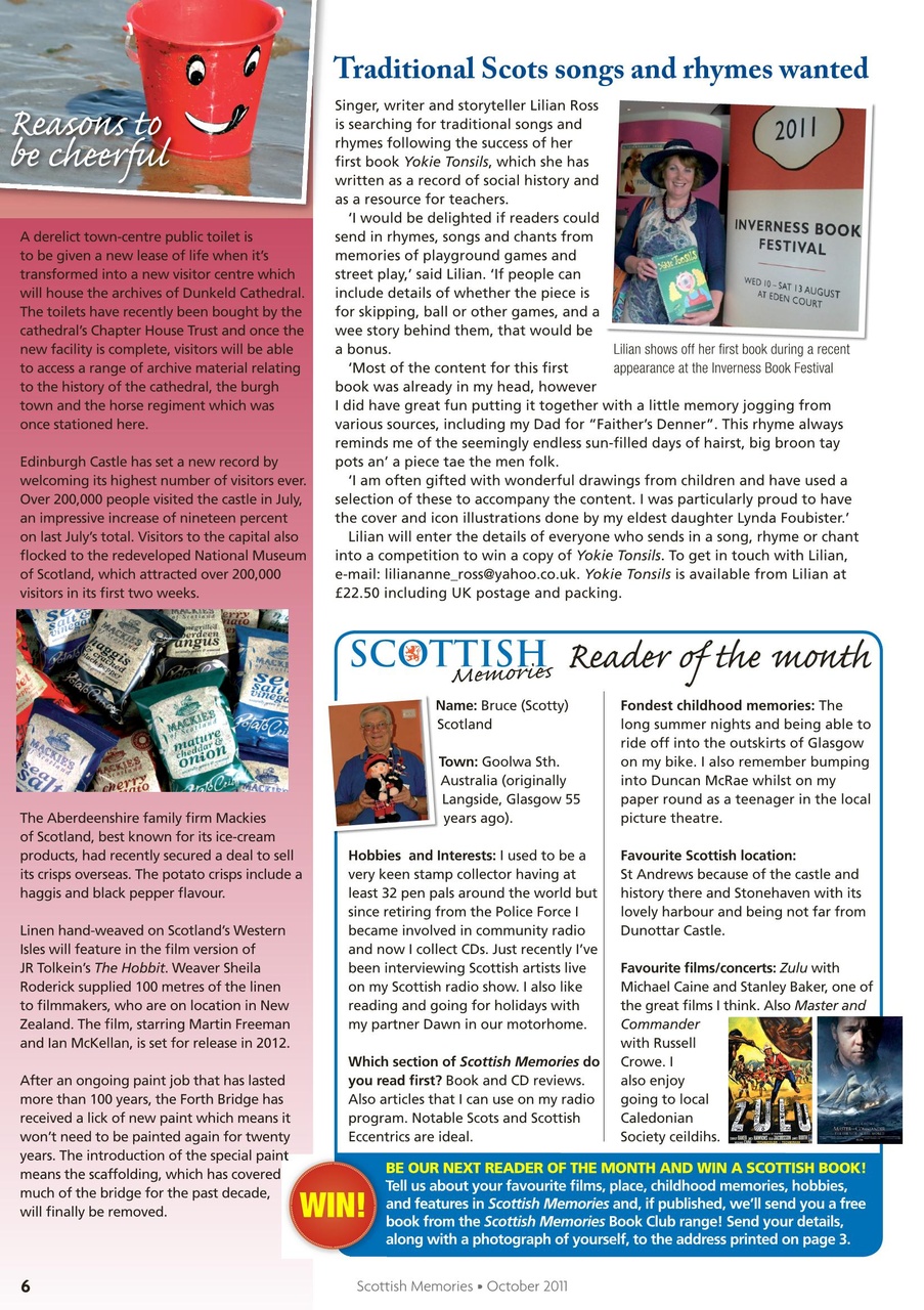 Scottish Memories Preview Pages