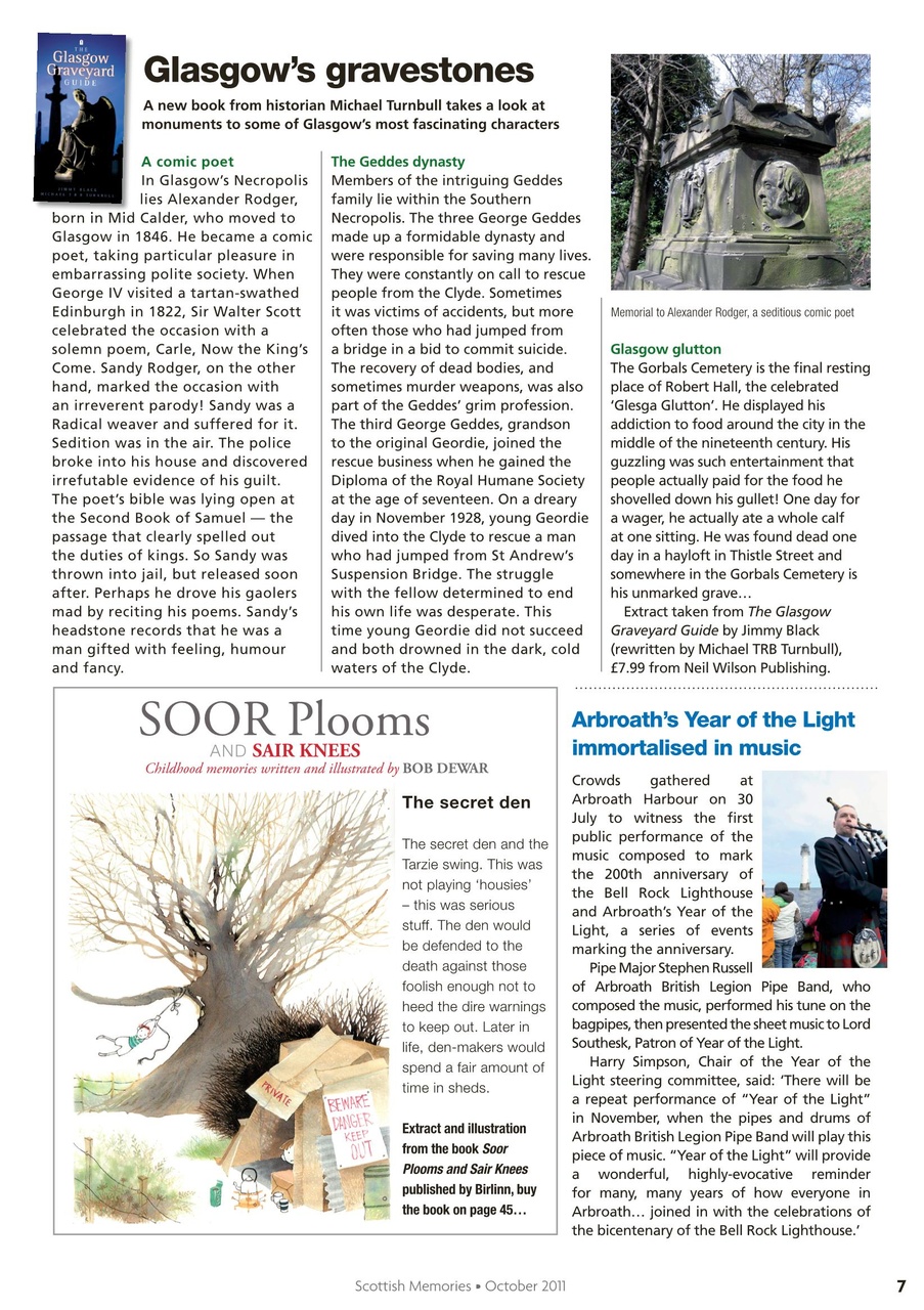 Scottish Memories Preview Pages