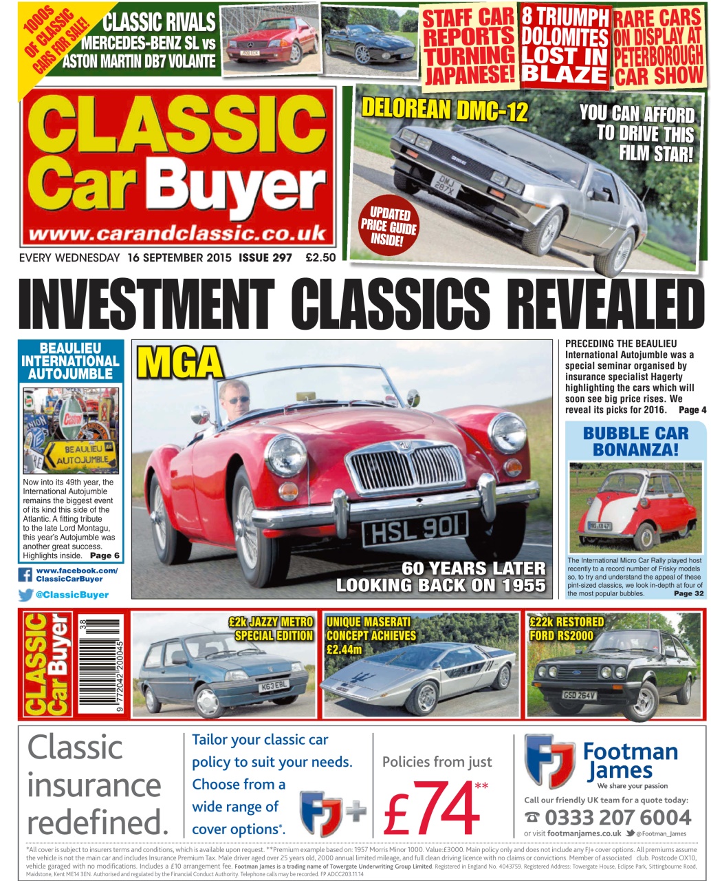Classic Car Buyer Preview Pages