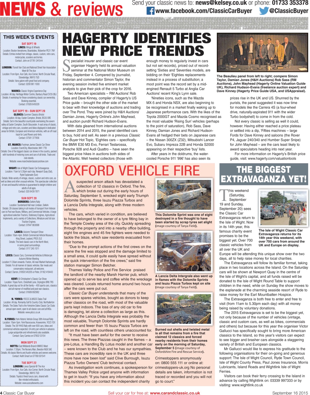 Classic Car Buyer Preview Pages