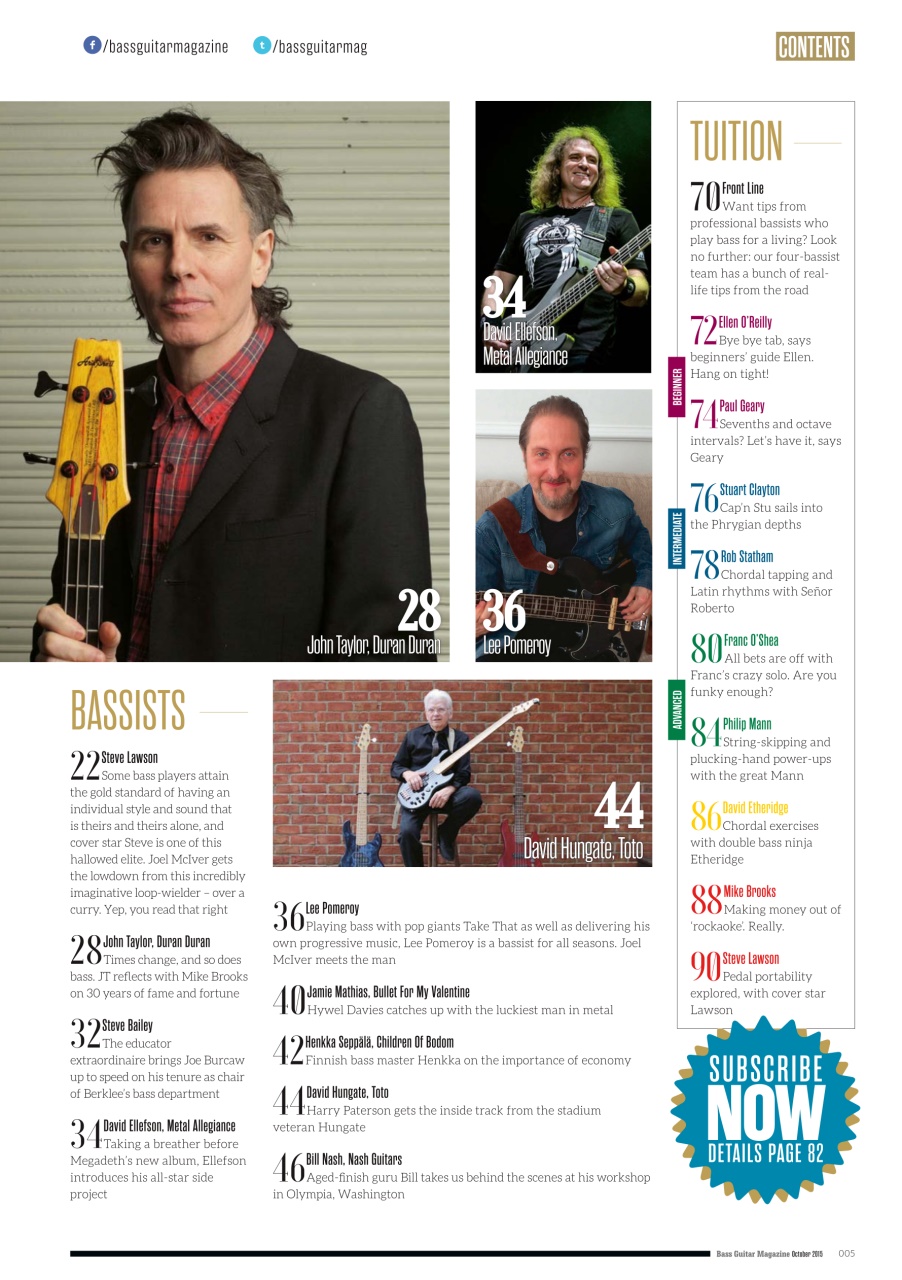 Bass Player UK Preview Pages
