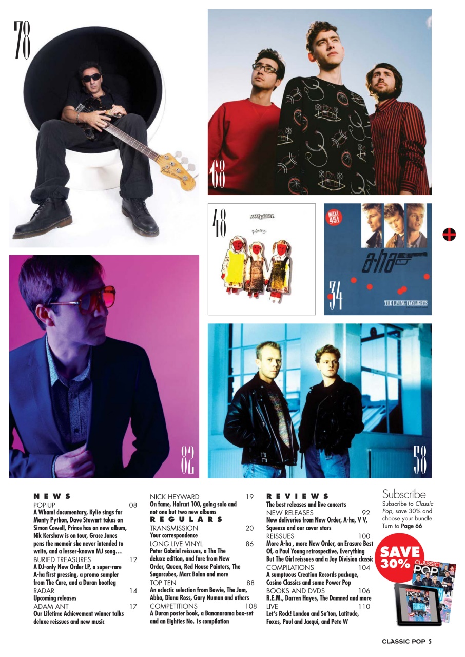 Classic Pop Preview Pages