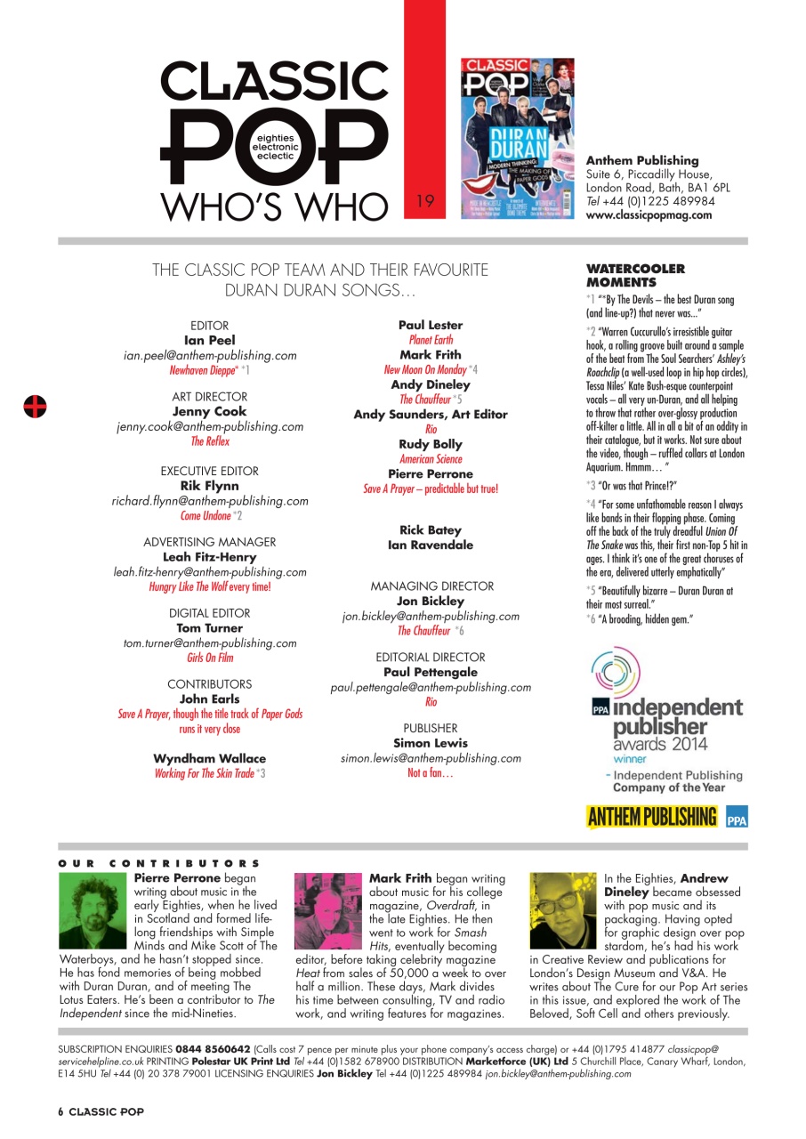 Classic Pop Preview Pages