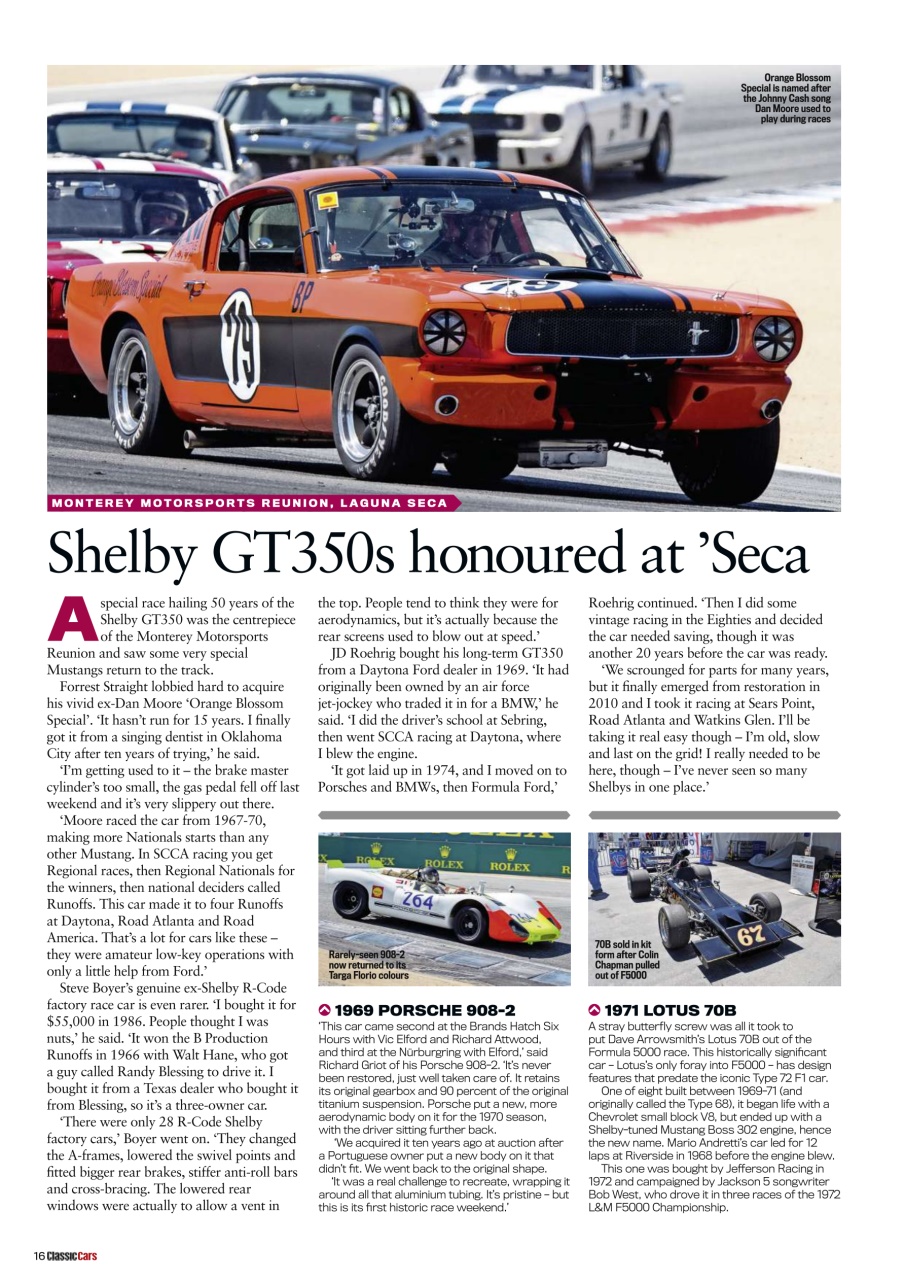 Classic Cars Preview Pages