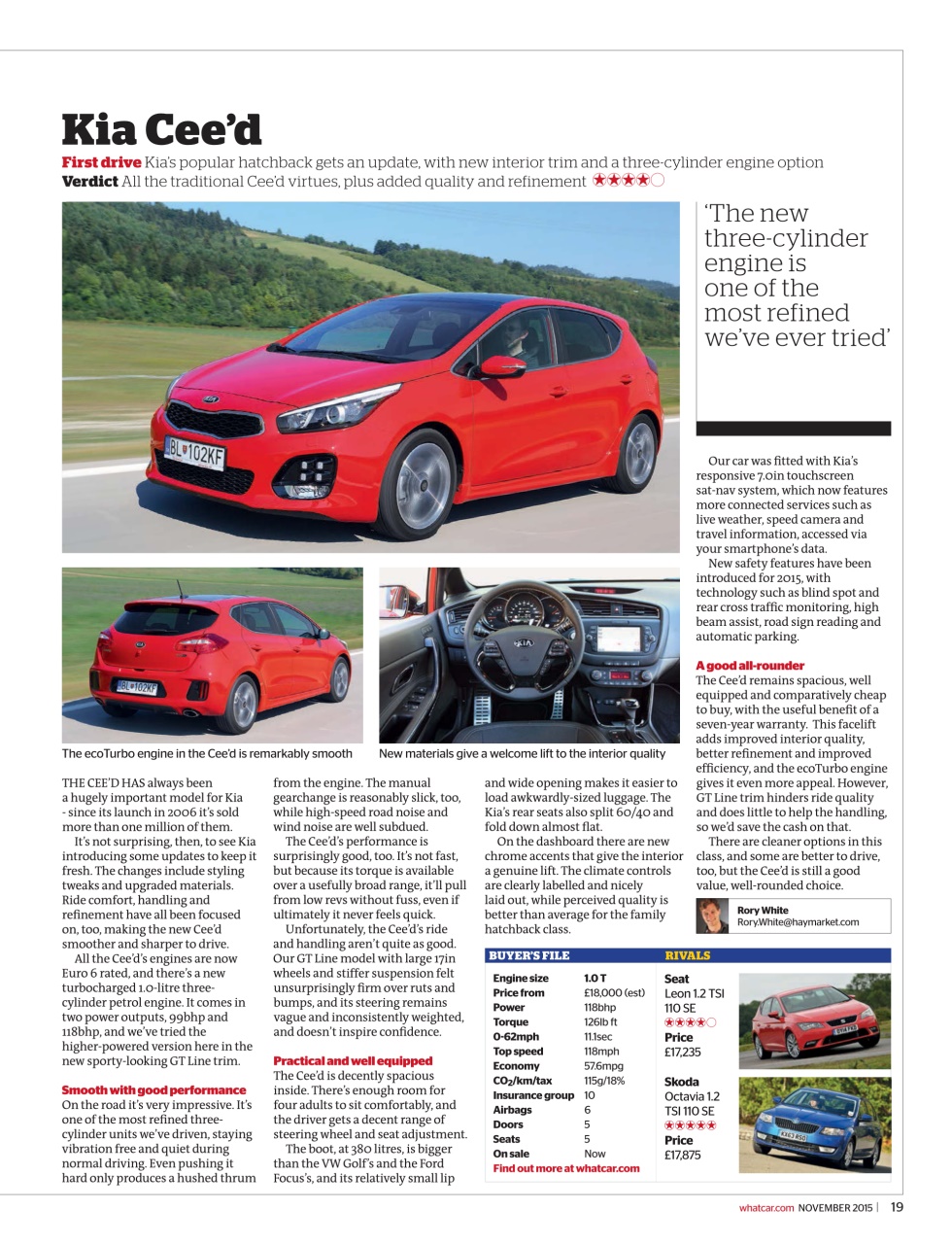 What Car? Preview Pages