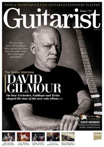 Guitarist issue October 2015