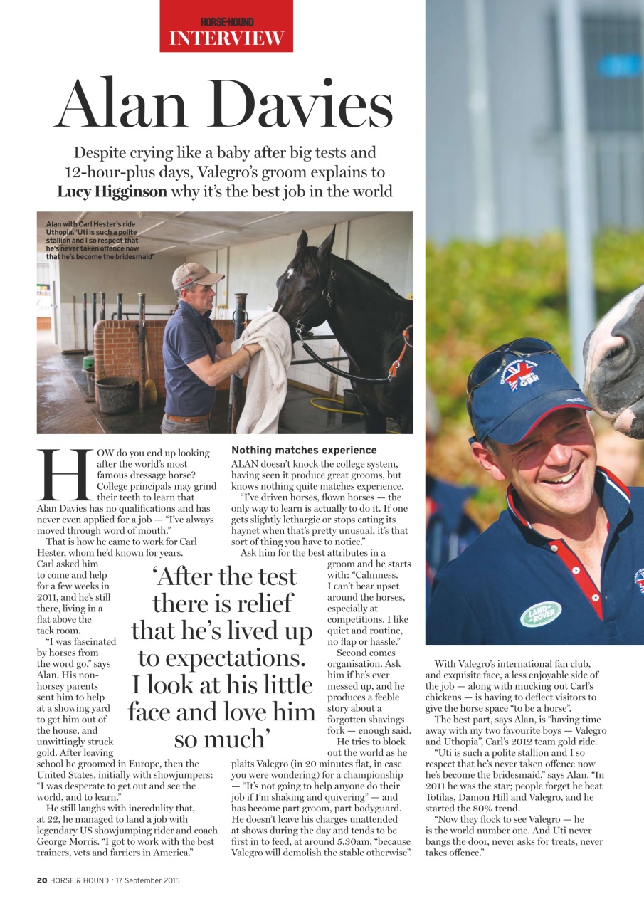 Horse & Hound Preview Pages