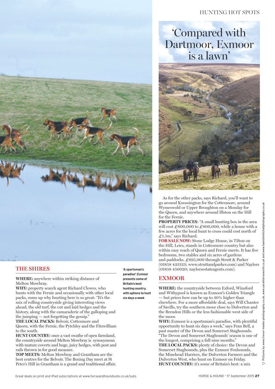 Horse & Hound Preview Pages
