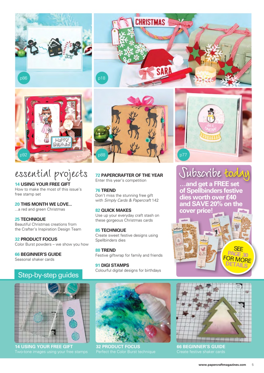 Papercraft Essentials Preview Pages