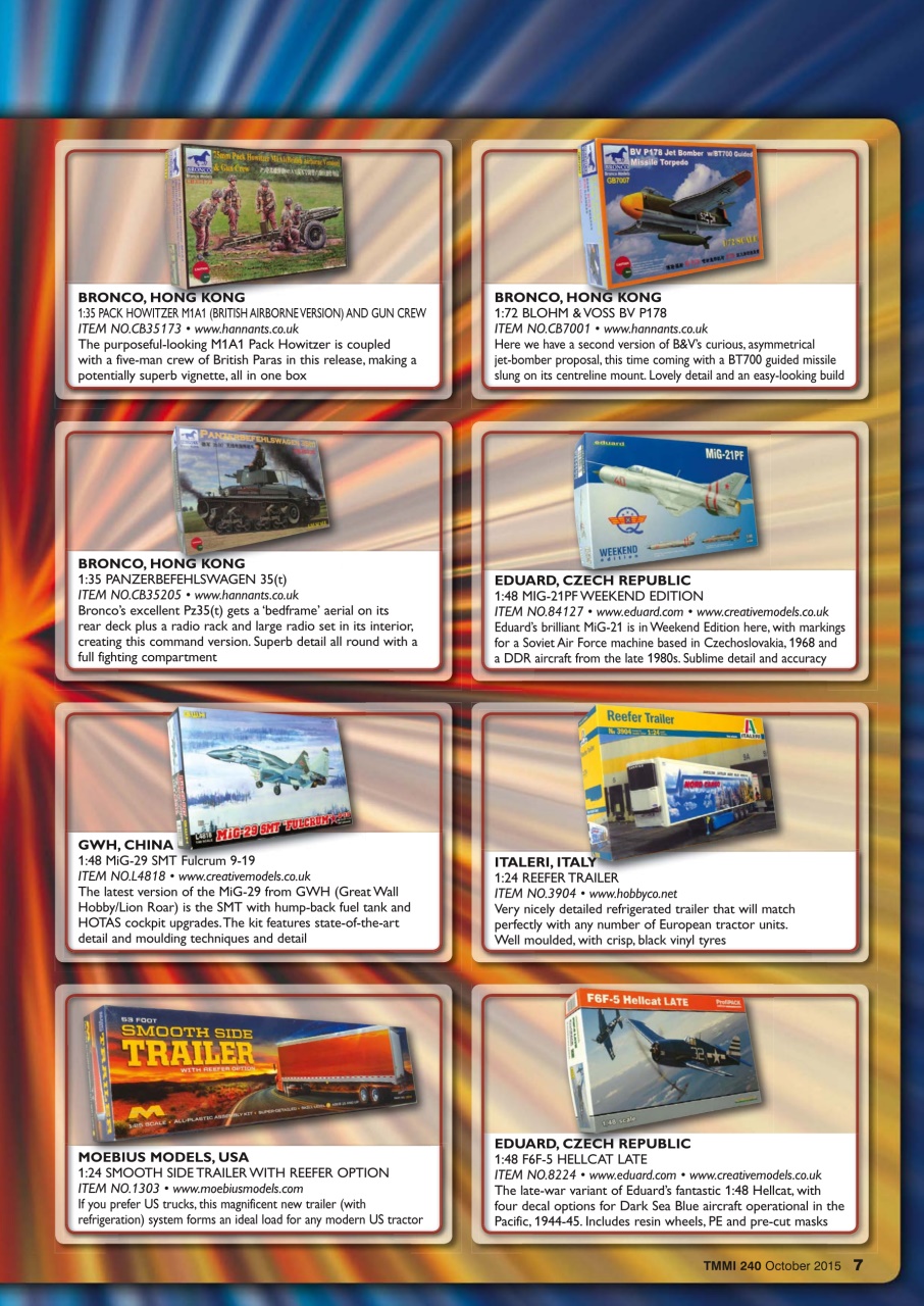 Tamiya Model Magazine Preview Pages