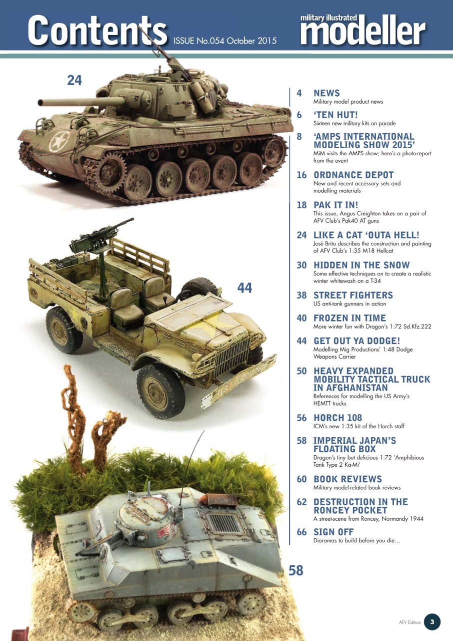 MIM: AFV Edition Preview Pages