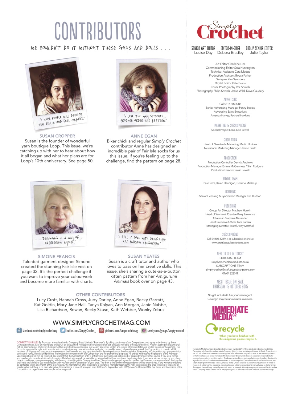 Simply Crochet Preview Pages