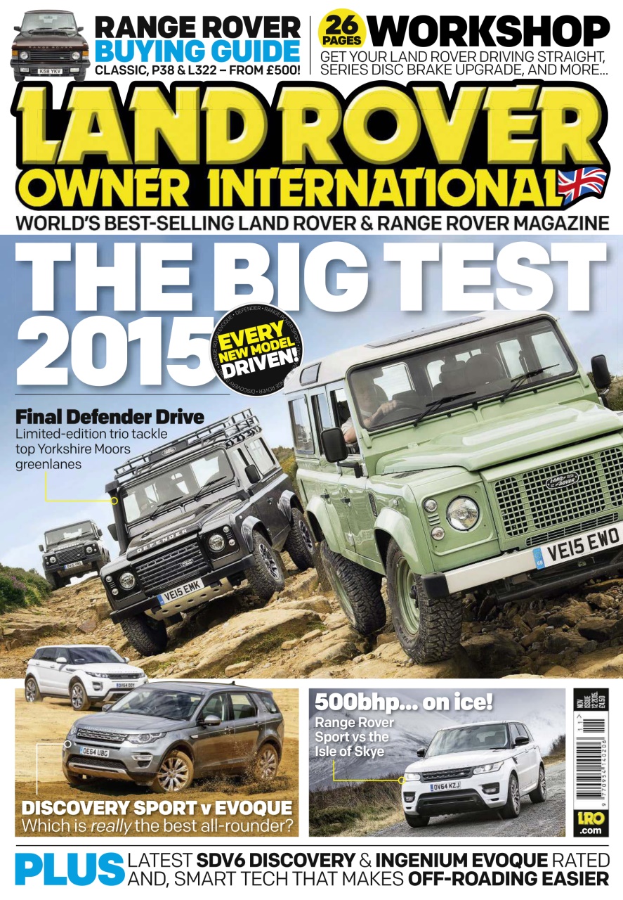 Land Rover Owner Preview Pages