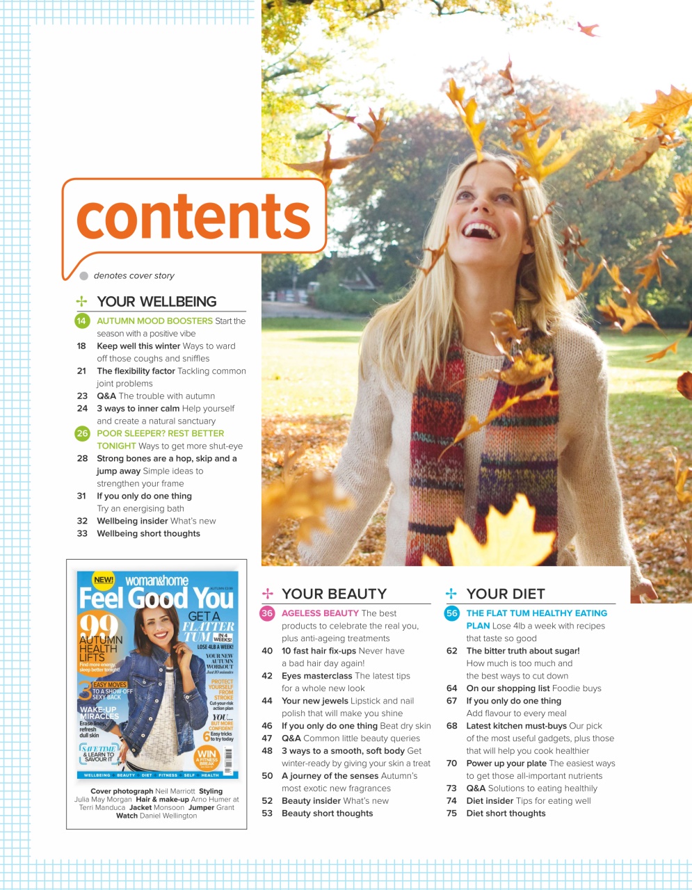 Woman&Home Feel Good You Preview Pages