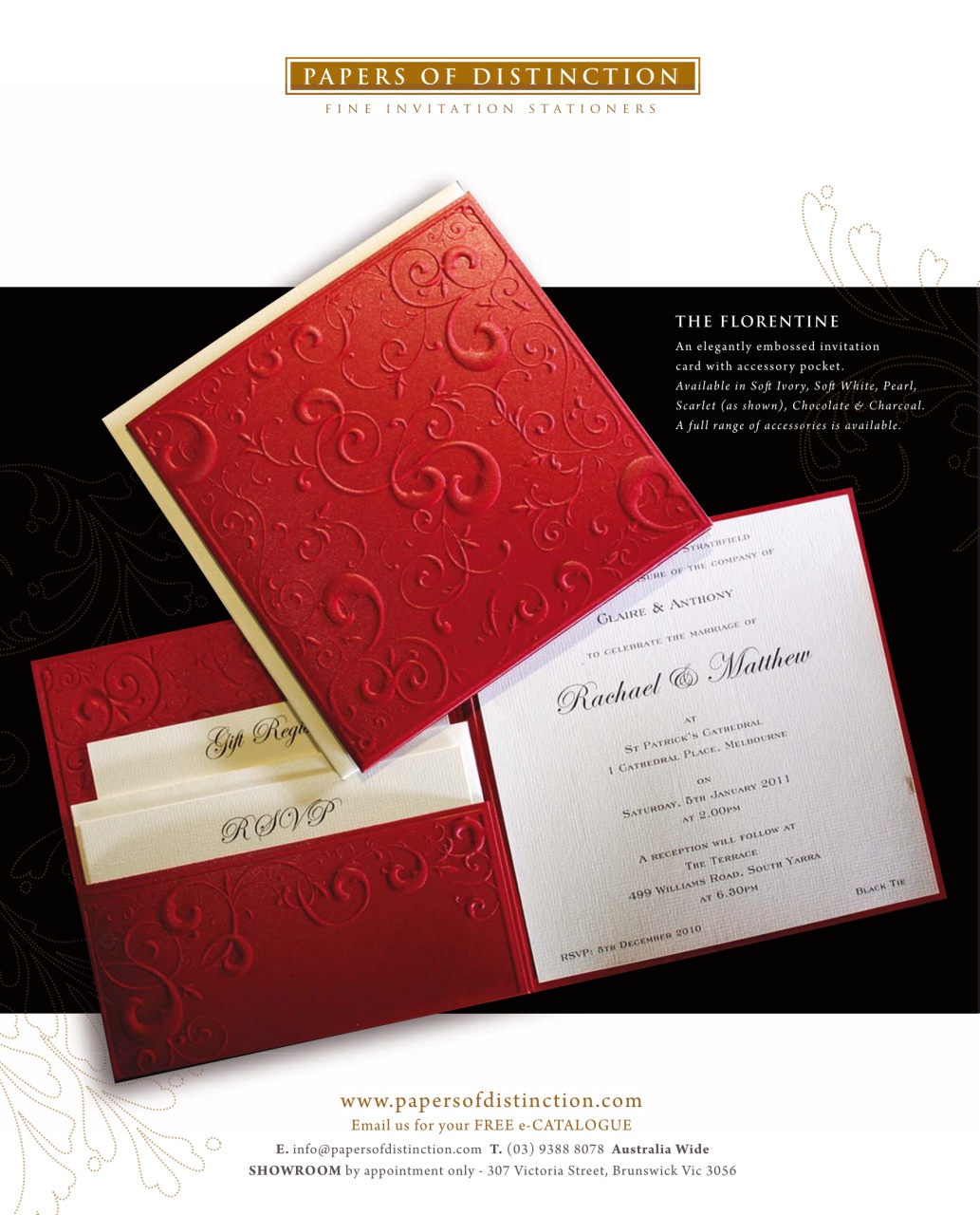 The Bride’s Diary VIC Preview Pages