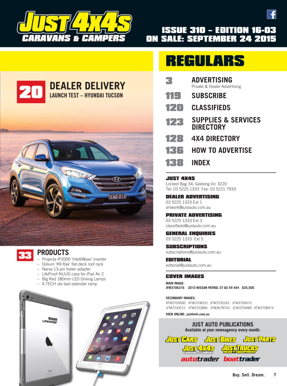 JUST 4X4S Preview Pages