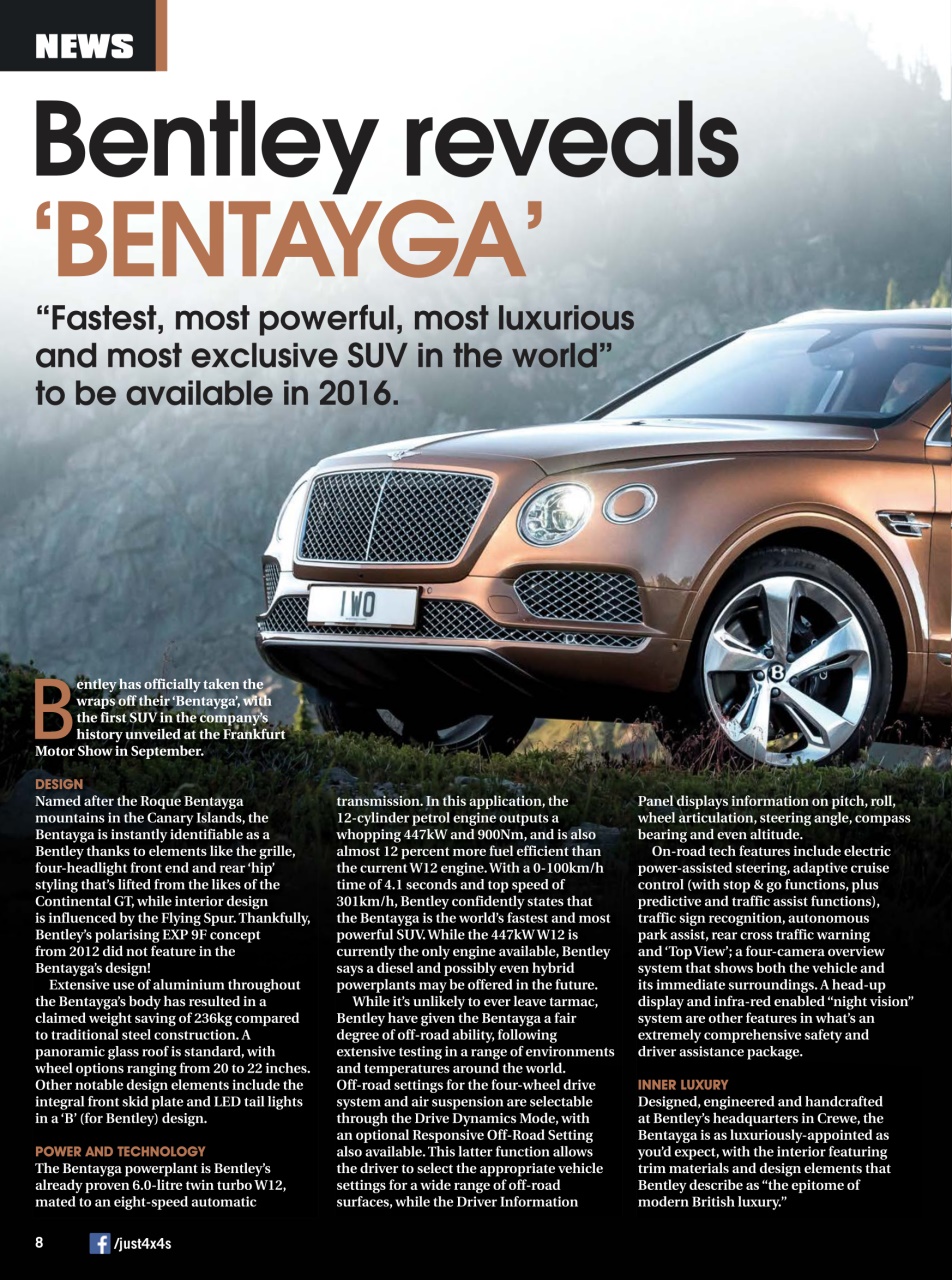 JUST 4X4S Preview Pages